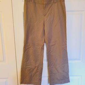 Banana Republic Jackson Fit Stretch Woman's Slacks Size 12S Beige